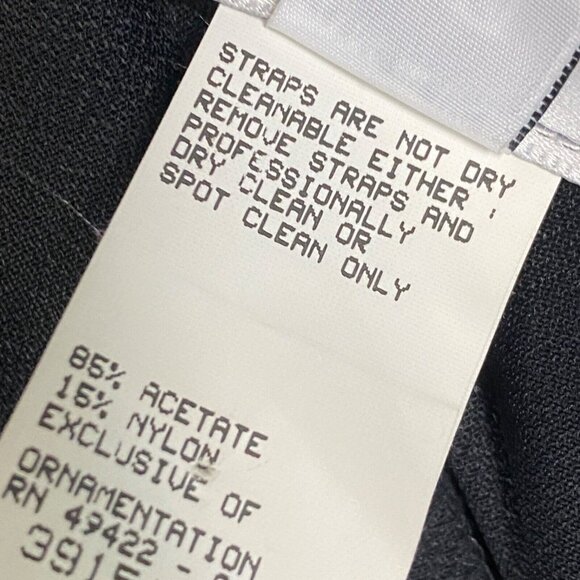 Vtg Jessica McClintock Gunne Sax Black Dress Gown - Picture 11 of 11